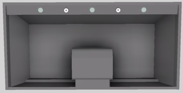 Vent-A-Hood® Designer Series 48" Gunsmoke Wall Mounted Range Hood-1