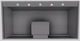 Vent-A-Hood® Designer Series 48" Gunsmoke Wall Mounted Range Hood-1