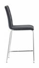 Zuo® Uppsala Graphite Counter Chair-2