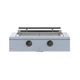 Caliber™ Rockwell Social 42" 2-Burner Bluestone Built-In Liquid Propane Grill with Pewter Hardware-0