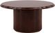 Dovetail Furniture Renwick Burgandy High-Gloss Concrete Outdoor Coffee Table-0