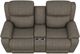 La-Z-Boy® Dorian Cocoa Manual Reclining Loveseat with Console-4