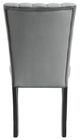 Elements International Bellini Grey Side Chair-4
