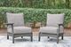 Signature Design by Ashley® Lone View Bay 2-Piece Beige/Gray Fabric/Plastic Outdoor Lounge Chair-1