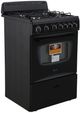 Avanti® 24" Black Freestanding Gas Range-2
