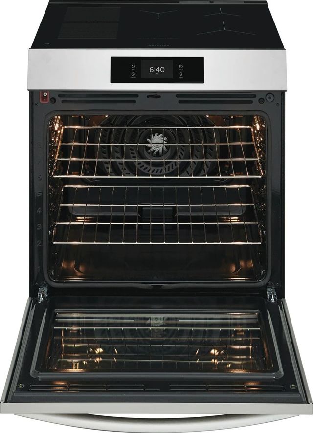 Frigidaire Gallery® 30'' Smudge-Proof® Stainless Steel Slide-In Induction Range with Stone-Bake-2