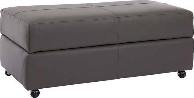 Decor-Rest® Furniture LTD Customizable 3285 Leather Storage Ottoman-0