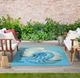 Nourison Home™ Color Splash Blue/Ivory 5'x7'  Area Rug-2
