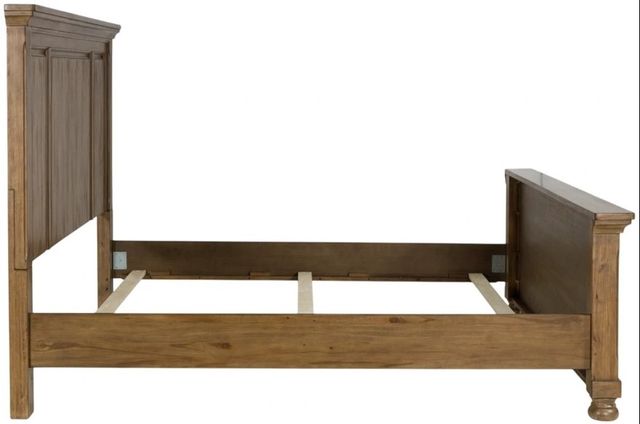 Signature Design by Ashley® Feddinger Medium Brown King Panel Bed-3
