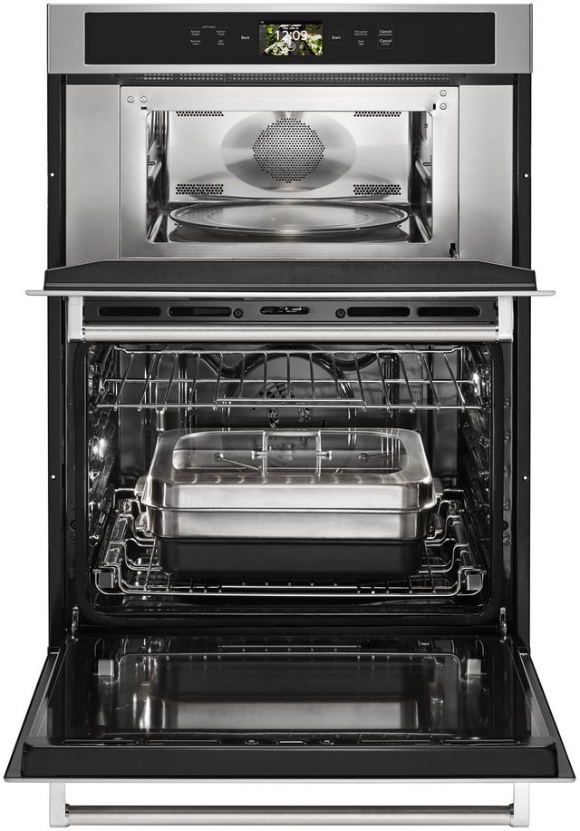 KitchenAid® 30" Stainless Steel Smart Electric Built In Oven/Micro Combo-2