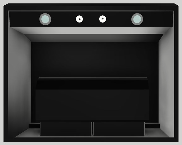 Vent-A-Hood® 30" Black Wall Hood-2