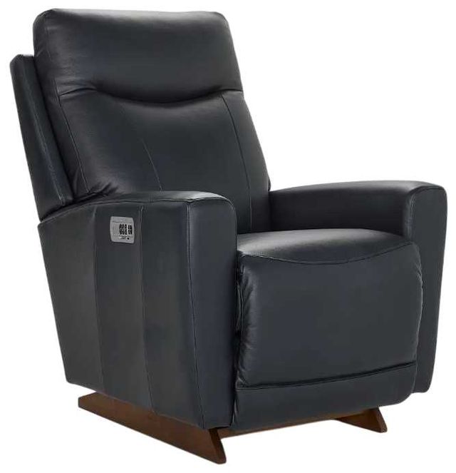 La-Z-Boy® Kodie Navy Power Rocking Recliner with Headrest-0