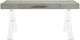 Universal Explore Home™ Oasis Beige Seascape Writing Desk with Acrylic Legs-2