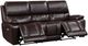 New Classic® Home Furnishings Cicero Brown Leather Reclining Sofa -2