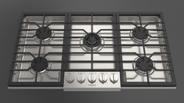 Fulgor Milano 36" Stainless Steel Professional Gas Cooktop-1
