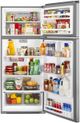 Whirlpool® 28" 17.6 Cu. Ft. Top Freezer Refrigerator-Fingerprint Resistant Metallic Steel-3