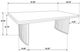 Coaster® Adina Distressed Light Brown Coffee Table-2
