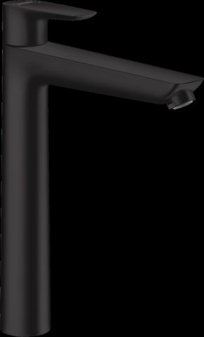 Hansgrohe Talis E Matte Black 9" Single-Hole Faucet without Pop-up Drain-0