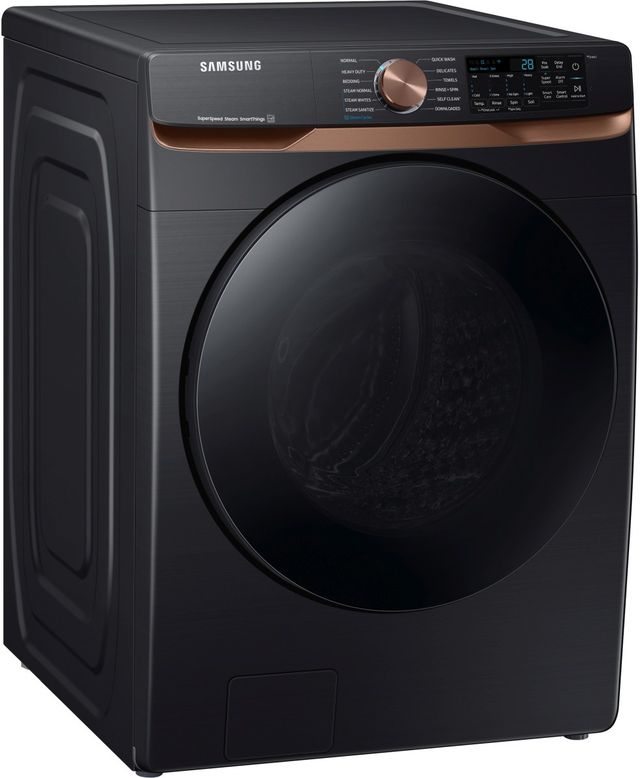 Samsung 8300 Series 5.0 Cu. Ft. Brushed Black Front Load Washer with Super Speed Wash and Steam-3