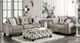 Furniture of America® Basie Gray Loveseat-1