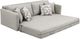 Legends Home Bishop Moore Ash Convertible Sofa-0
