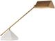 Currey & Company Repertoire Antique Brass/White Desk Lamp-1