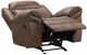 Furniture of America® Agata Brown Manual Glider Recliner-2