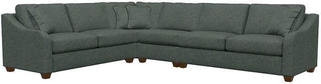 La-Z-Boy® Charlie Ocean Sectional with Custom Layout Options-1