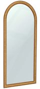 TOV Furniture Arch Natural 72" Floor Mirror-0