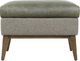 Hooker® Furniture Camille Potenza Graphit/Siena Moss Ottoman-1