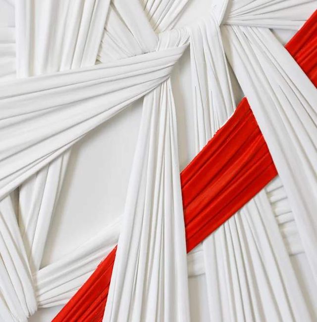 StyleCraft Red/White Wall Art-1