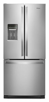 Whirlpool® 19.7 Cu. Ft. Fingerprint Resistant Stainless Steel French Door Refrigerator