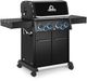 Broil King® Baron™ 490 57" Black 4-Buner Freestanding Natural Gas Grill-0