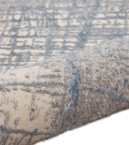Nourison Home™ CK950 Rush Ivory Blue 5'x7' Area Rug-3