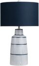 Crestview Collection Thorne Navy-White Table Lamp-0