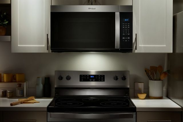Whirlpool® 1.7 Cu. Ft. Fingerprint Resistant Stainless Steel Over the Range Microwave-9