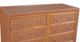 Braxton Culler Customizable Naples Six-Drawer Dresser with Glass Top-4