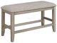 Crown Mark Fulton Beige/Gray Counter Height Bench-0