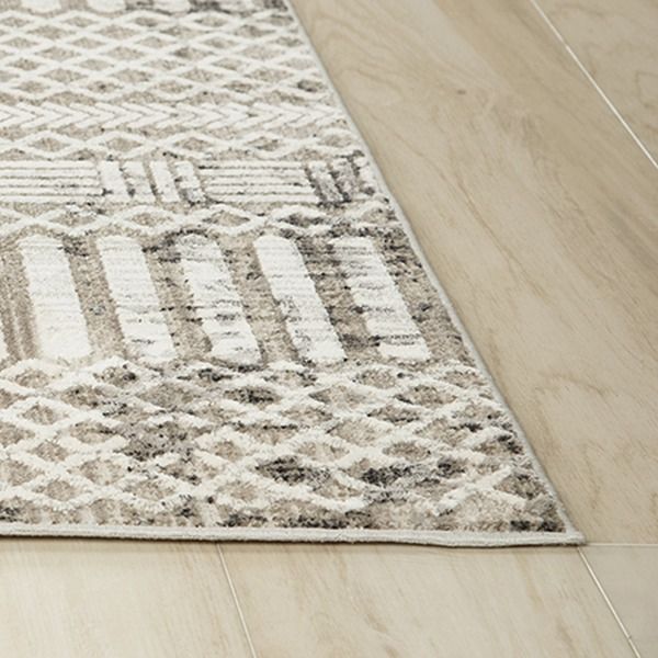 Rizzy Home Calabria Neutral/Brown 5'x8' Rectangular Rug-4
