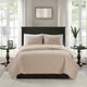 Olliix by Madison Park Khaki Full/Queen Quebec Reversible Coverlet Set-0