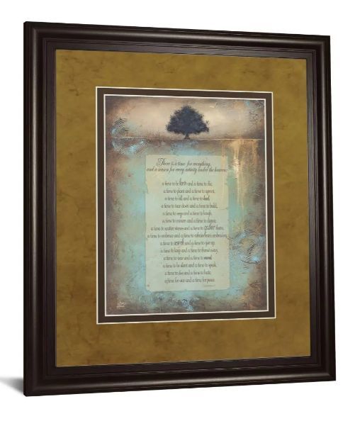 Classy Art Time for Everything by Brit Hallowell Wall Art-1