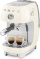 Smeg 50's Style Cream Manual Espresso Machine-5