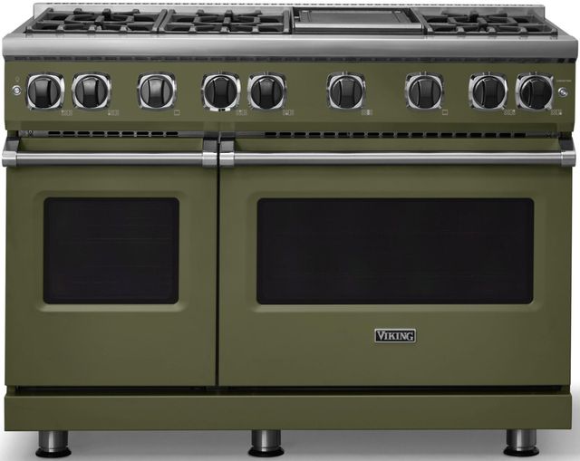 Viking® 7 Series 48'' Martini Pro Style Gas Range with Griddle-0