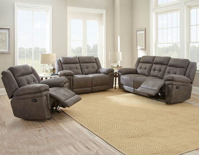 Steve Silver Co. Anastasia 3-Piece Grey Motion Set-0