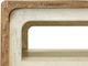 International Furniture Direct Evoke Brown/Ivory Bookcase-4