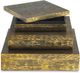Signature Design by Ashley® Keldy 3-Piece Antique Brass Box Set-2