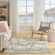 Nourison Home™ Aloha Ivory Sage 5'x8' Style 2 Area Rug-1