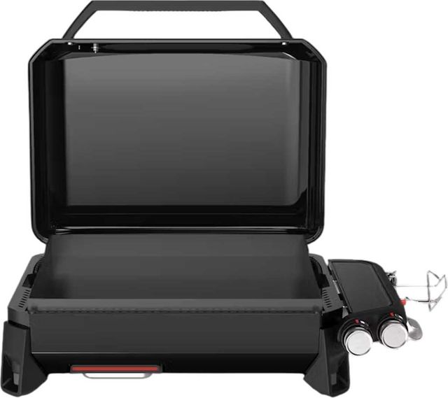 Weber® Slate® 2-Burner Black Tabletop Liquid Propane Griddle-1