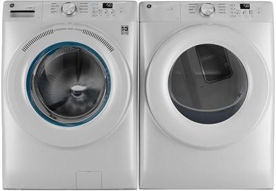 GE GFW350SSYWW GFD35ESSYWW Laundry Pair