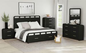 Ridge Bedroom Set Juego de dormitorio Ridge de Elements International